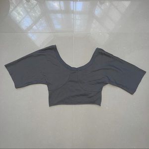 NWT Material Girl Grey Crop Top